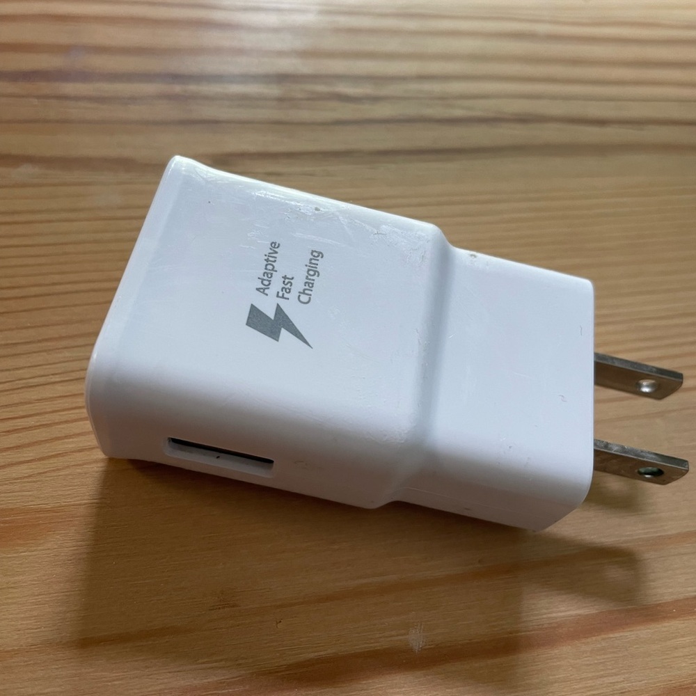 Samsung Travel Charging Cable block, one